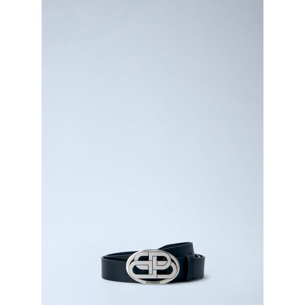 Balenciaga Men Oval Bb Belt